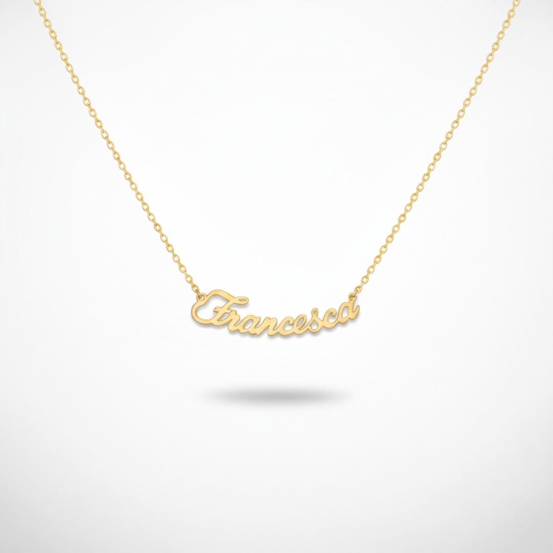 Collana Nome Personalizzata - Oro 18ct