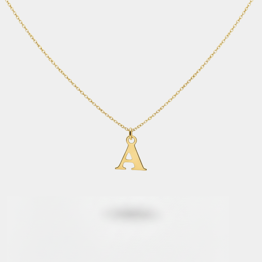 Collana Lettera Personalizzata - Oro 18ct