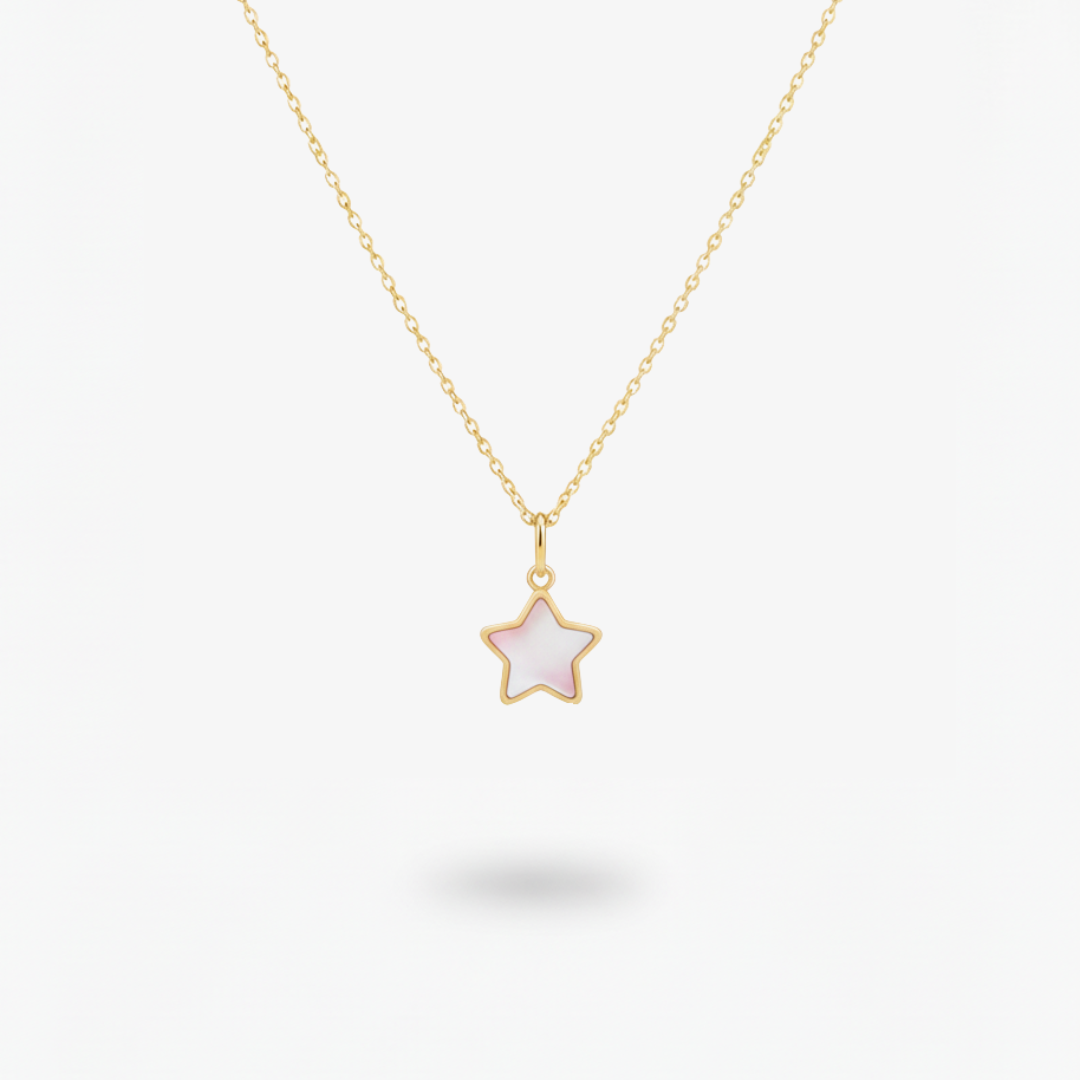 Collana Stella Madreperla - Oro 18ct